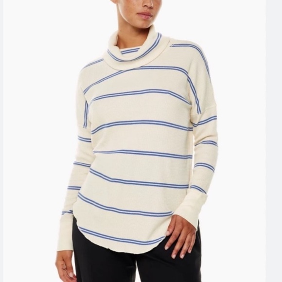 Babaton Sweaters - Aritzia The Group Babaton Thermal Cowl Neck Top